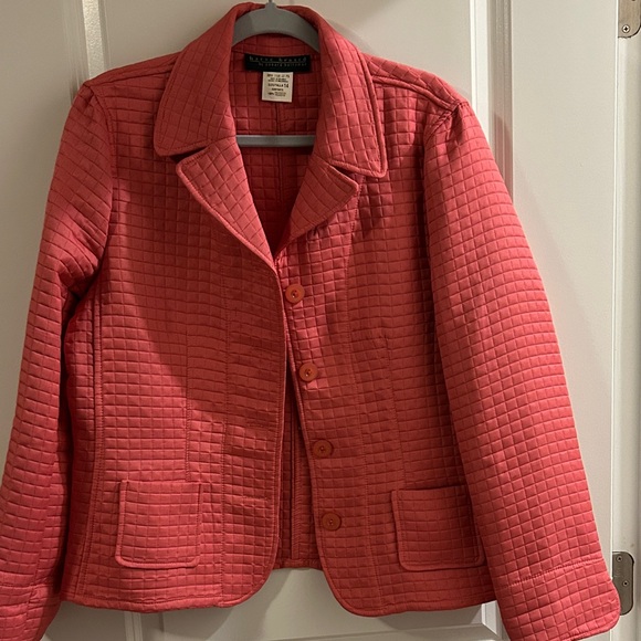 Harve Benard Jackets & Blazers - Harve Benard Dusty Rose Quilted Blazer